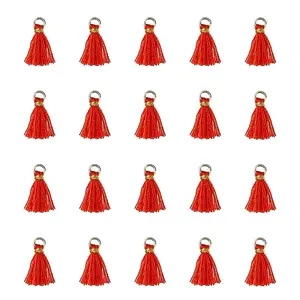 Polycotton(Polyester Cotton) Tassel Pendant Decorations