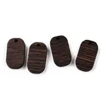 Natural Wenge Wood Pendants