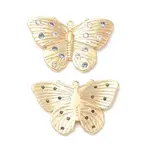 Brass with Cubic Zirconia Pendants