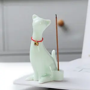 Cat Ceramic Incense Burners Holder