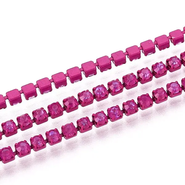 Iron Rhinestone Cup Chains