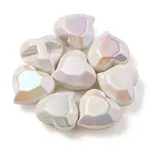 UV Plating Rainbow Iridescent Acrylic Beads