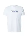 Calvin Klein Tričko  tmavomodrá / biela