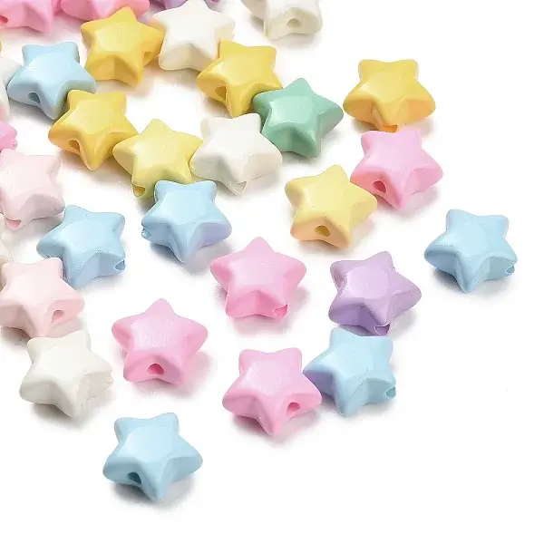 Opaque Acrylic Beads