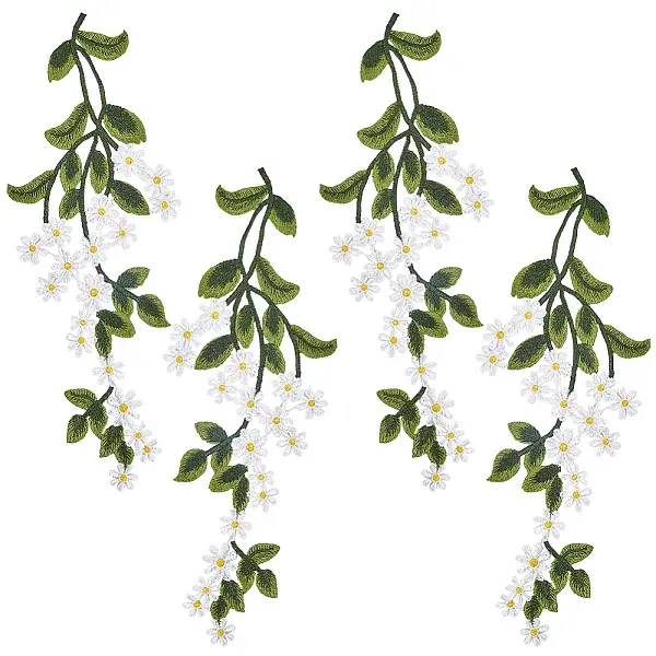 Iron on Flower Cloth Patches