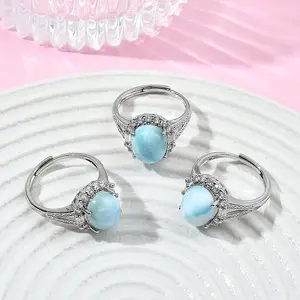 Brass Micro Pave Cubic Zirconia Cuff Open Rings