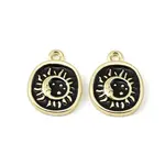 Alloy Enamel Pendants