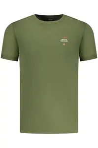 Zelené pánské triko s krátkým rukávem