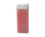 Depilační přírodní vosk pro všechny typy pokožky Sibel Strawberry - růžový, 110 ml (7410128)