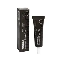 Gelová barva na řasy a obočí RefectoCil Intense Browns Base Gel - černo hnědá, 15 ml (3240) + dárek zdarma