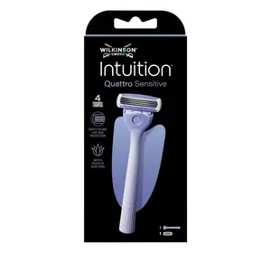 Wilkinson Intuition Quattro Sensitive dámský holicí strojek + hlavice