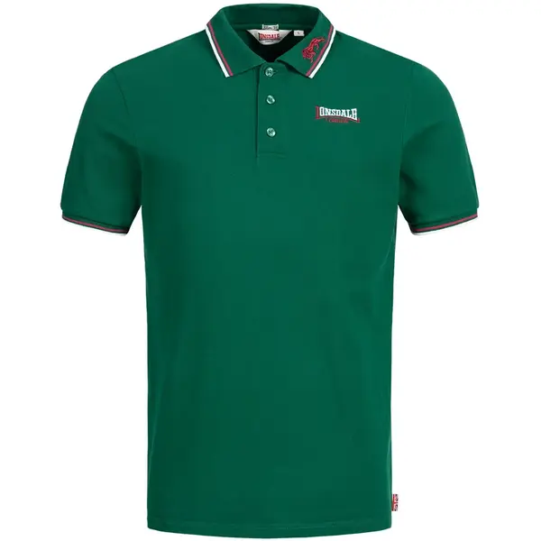 Pánské tričko s límcem Lonsdale Slim Fit
