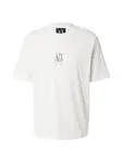 ARMANI EXCHANGE Tričko  tmavošedá / šedobiela