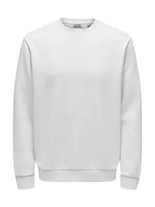 Only & Sons Mikina 'ONSCeres'  biela
