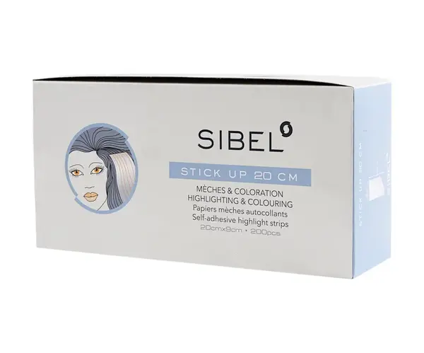 Fólie na melír Sibel High-Light Stick-up 20 x 9 cm - 200 ks (4333011) + dárek zdarma