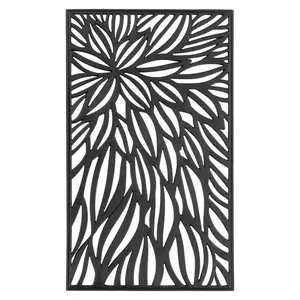 Kayoom DVEŘNÍ ROHOŽKA, 45/75 cm černá