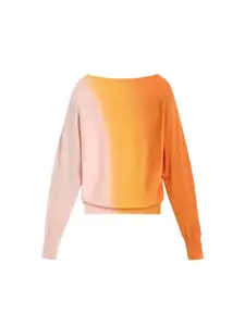 Desigual Sveter  oranžová / broskyňová