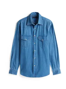 TOMMY HILFIGER Košeľa 'WESTERN'  modrá denim