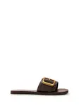 AllSaints Šľapky 'ELLA'  čokoládová