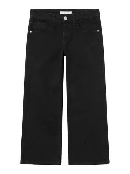 NAME IT Džínsy 'Rose'  čierny denim