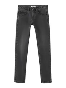 MANGO KIDS Džínsy  čierny denim