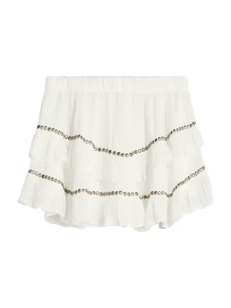 Bershka Sukňa  biela