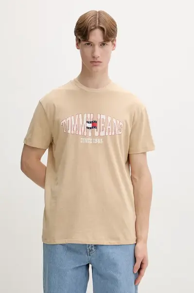 Tommy Jeans tričko pánské bavlněné