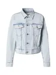 Calvin Klein Jeans Prechodná bunda 'V-seam Trucker'  modrá denim