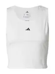 ADIDAS PERFORMANCE Športový top  čierna / biela