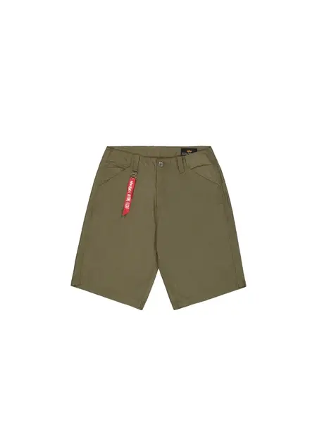 ALPHA INDUSTRIES Nohavice 'P41 HBT Combat'  olivová / červená / biela