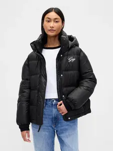 GAP prošívaná nepromokavá bunda PrimaLoft®