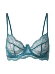 Hunkemöller Podprsenka 'Isabelle'  smaragdová