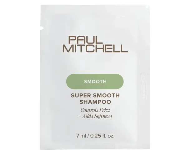 Uhlazující šampon pro krepaté vlasy Paul Mitchell Smooth Super Smooth Shampoo - 7 ml
