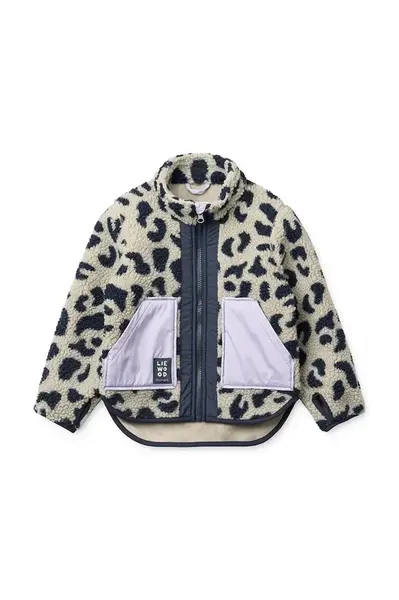 Liewood rozepínací mikina dětská fleecová Noam Pile Jacket