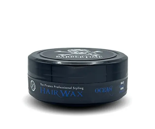 Pomáda na vlasy se silnou fixací a maximálním leskem Barbertime Hair Wax Ocean - 150 ml - Pirates of the Barbertime