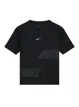 NIKE Funkčné tričko  tmavosivá / čierna / biela