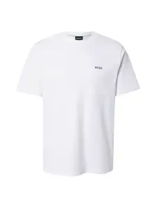 BOSS Tričko 'Member'  modrá denim / biela