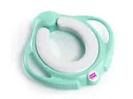 OK BABY Redukce na WC měkká protiskluzová s rukojeťmi Pinguo Soft Sky blue