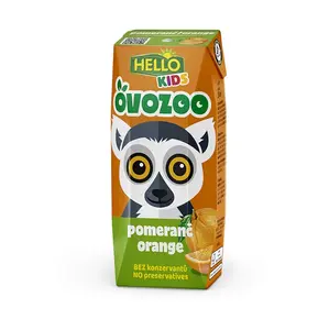HELLO Ovozoo pomeranč 250 ml x 18 kusů