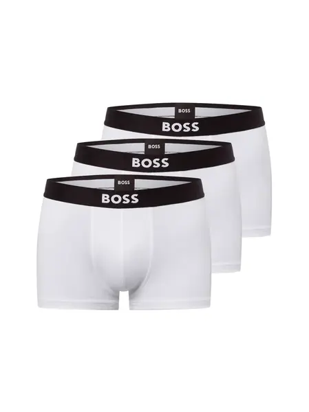 BOSS Boxerky 'David Beckham'  čierna / biela