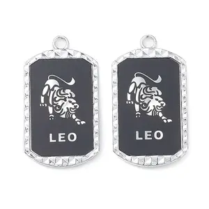 Alloy Twelve Constellations Series Big Pendants