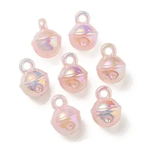 UV Plating Rainbow Iridescent Acrylic Pendants