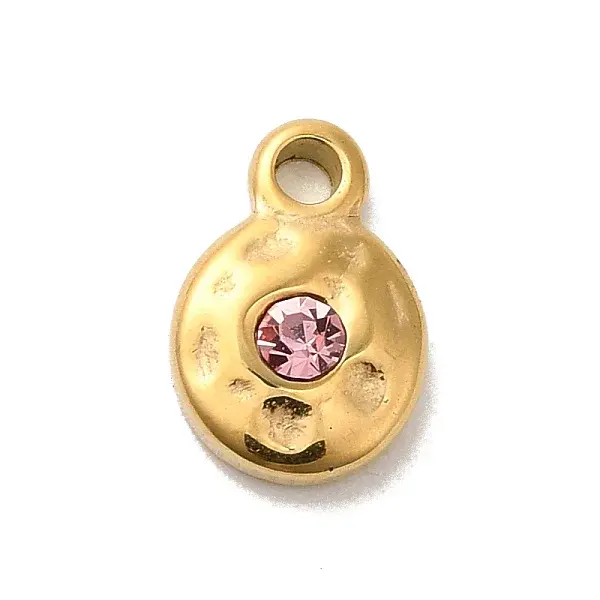 304 Stainless Steel Glass Pendants