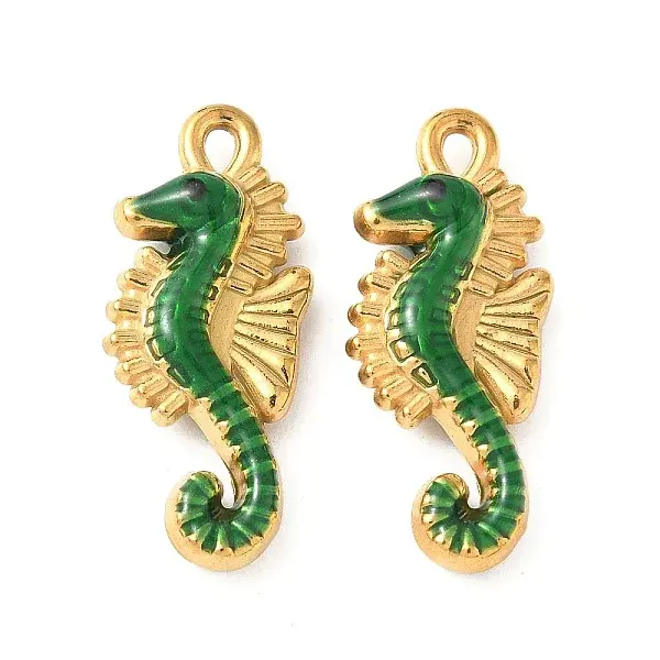 304 Stainless Steel Enamel Pendants
