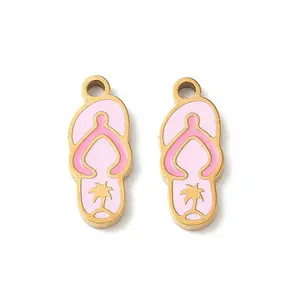 304 Stainless Steel Enamel Pendants