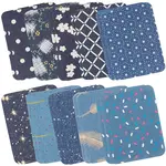 20Pcs 10 Styles Rectangle Cloth Patches
