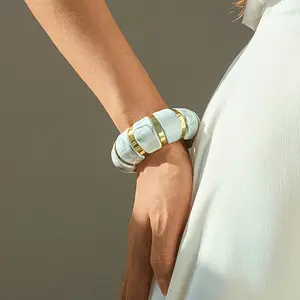Acrylic Bead Bangles for Women