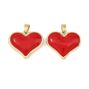 Brass Enamel Pendants