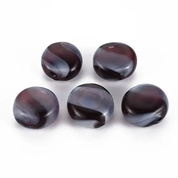 Transparent Handmade Blown Glass Globe Beads