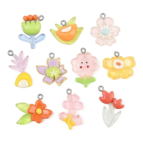 Opaque Resin Pendants